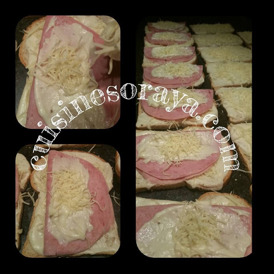 Croque-monsieur béchamel au four