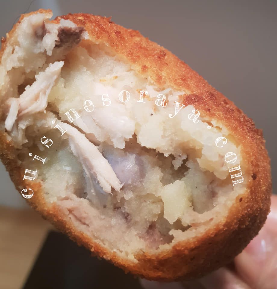 Poulet croustillant aux pommes de terre
