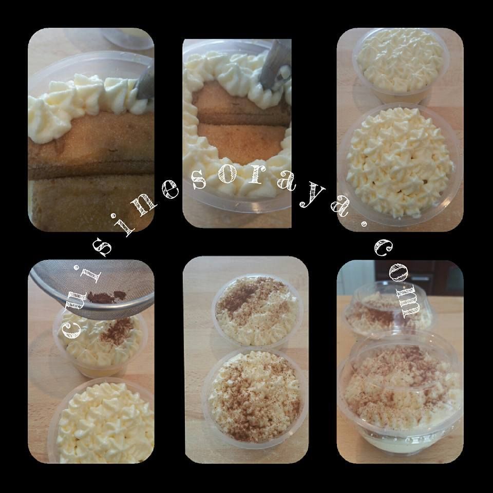 Tiramisu façon entremets