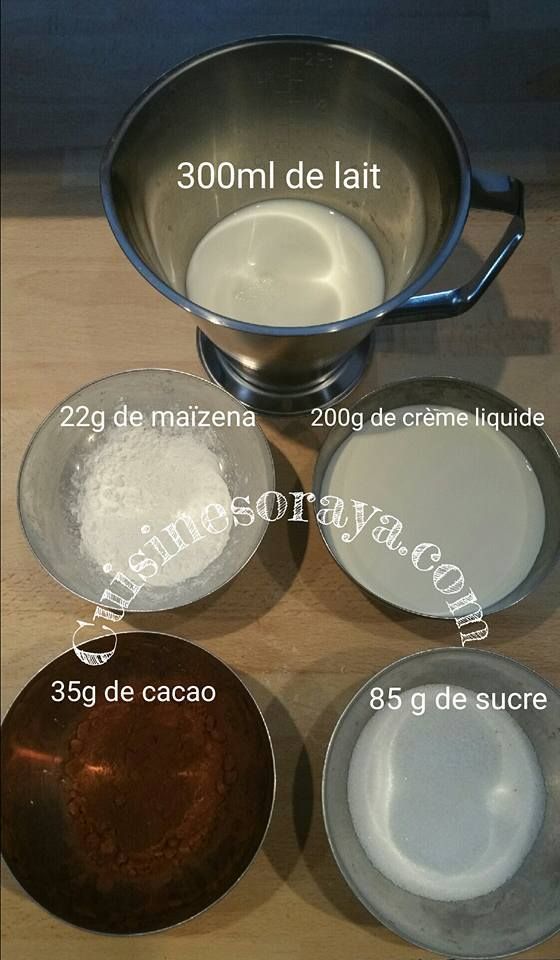 Crème au chocolat façon Danette
