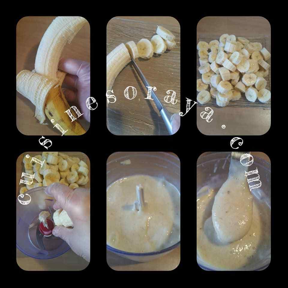 Gâteau aérien à la banane
