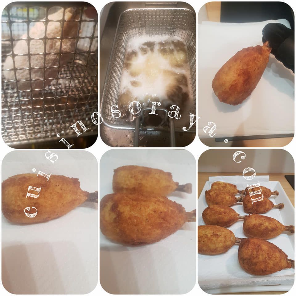 Poulet croustillant aux pommes de terre