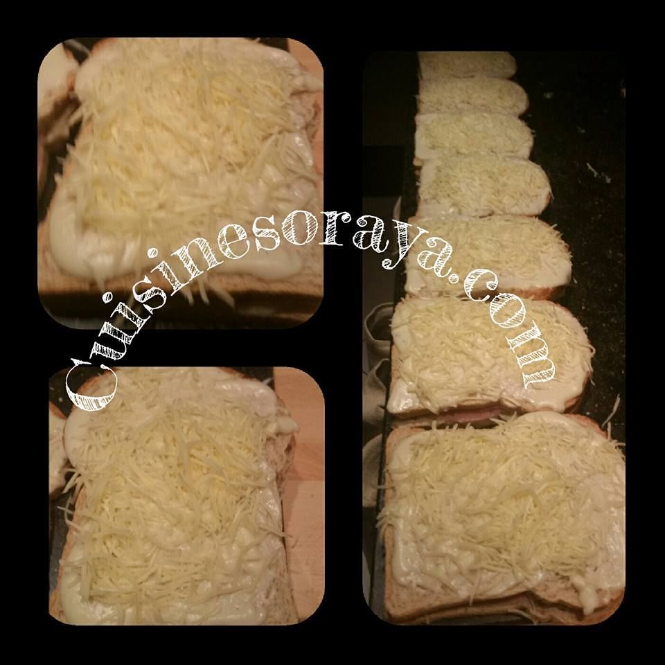 Croque-monsieur béchamel au four