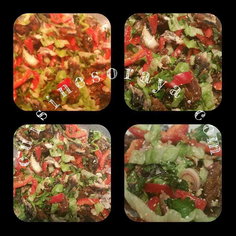 Salade de maquereaux croustillant