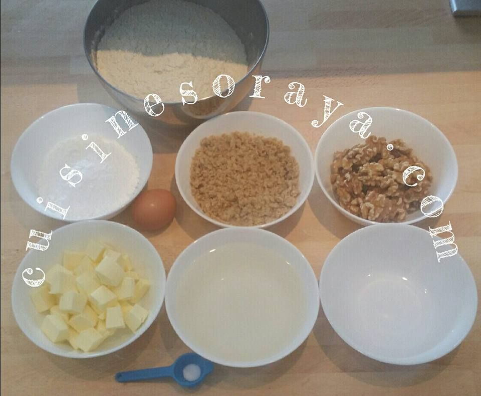 Gâteaux aux noix et chocolat