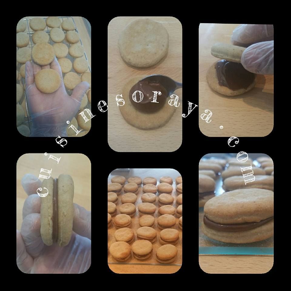 Gâteaux aux noix et chocolat