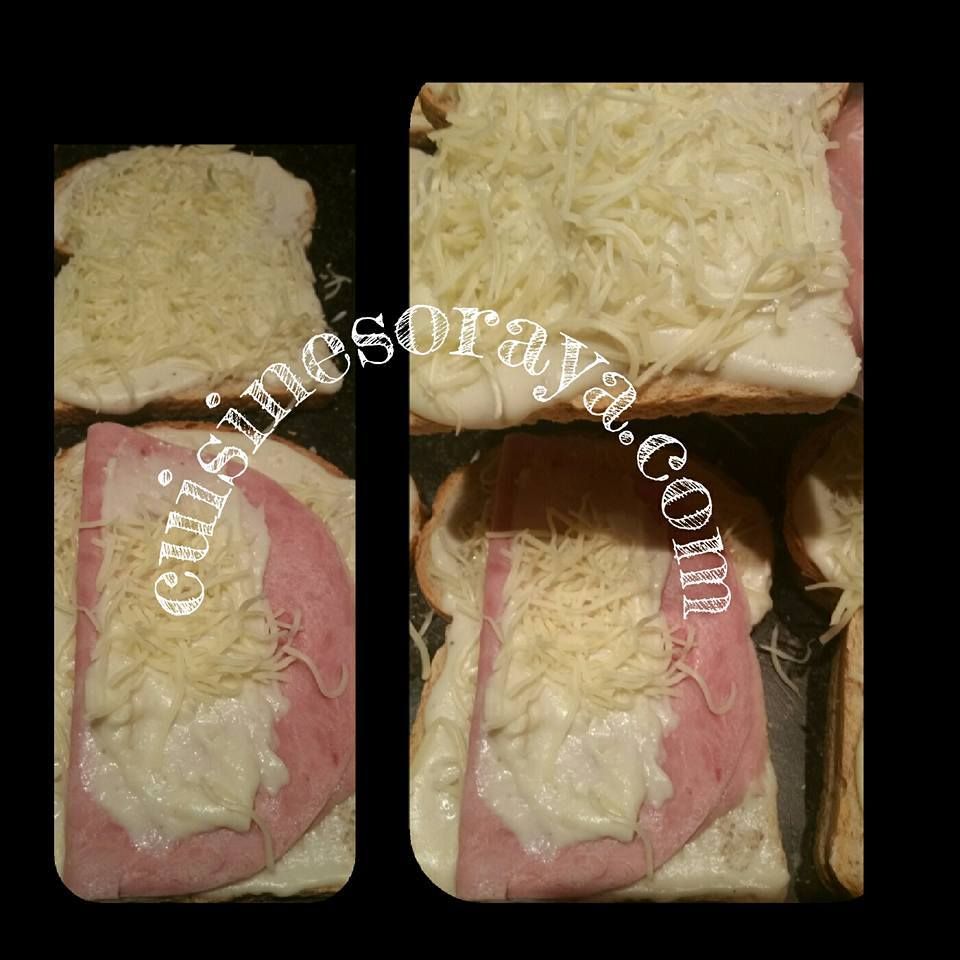 Croque-monsieur béchamel au four