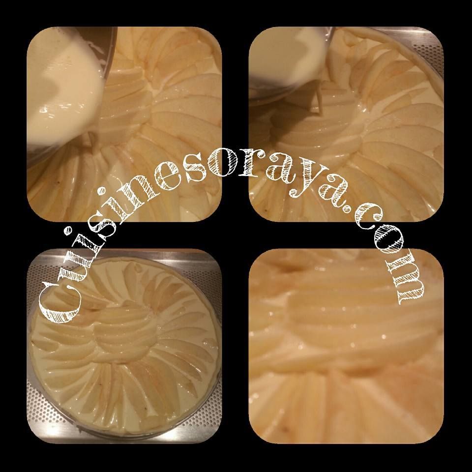 Tarte aux pommes alsacienne