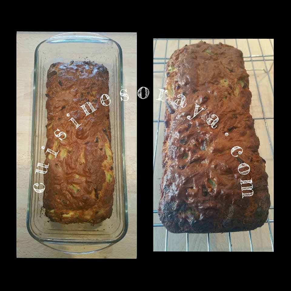 Cake aux courgettes et au parmesan
