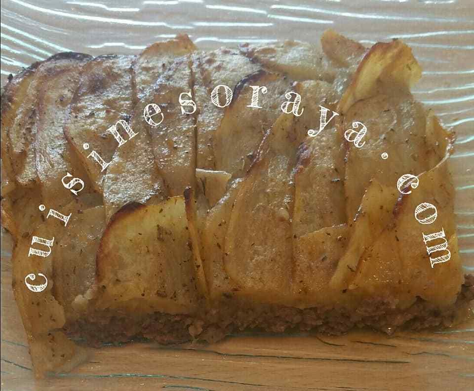 Gratin Kofta et pomme de terre