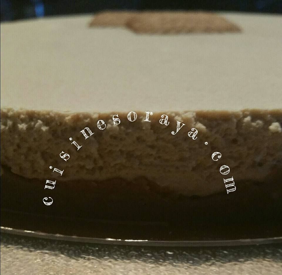 Mousse aux spéculoos sur craquant au praliné