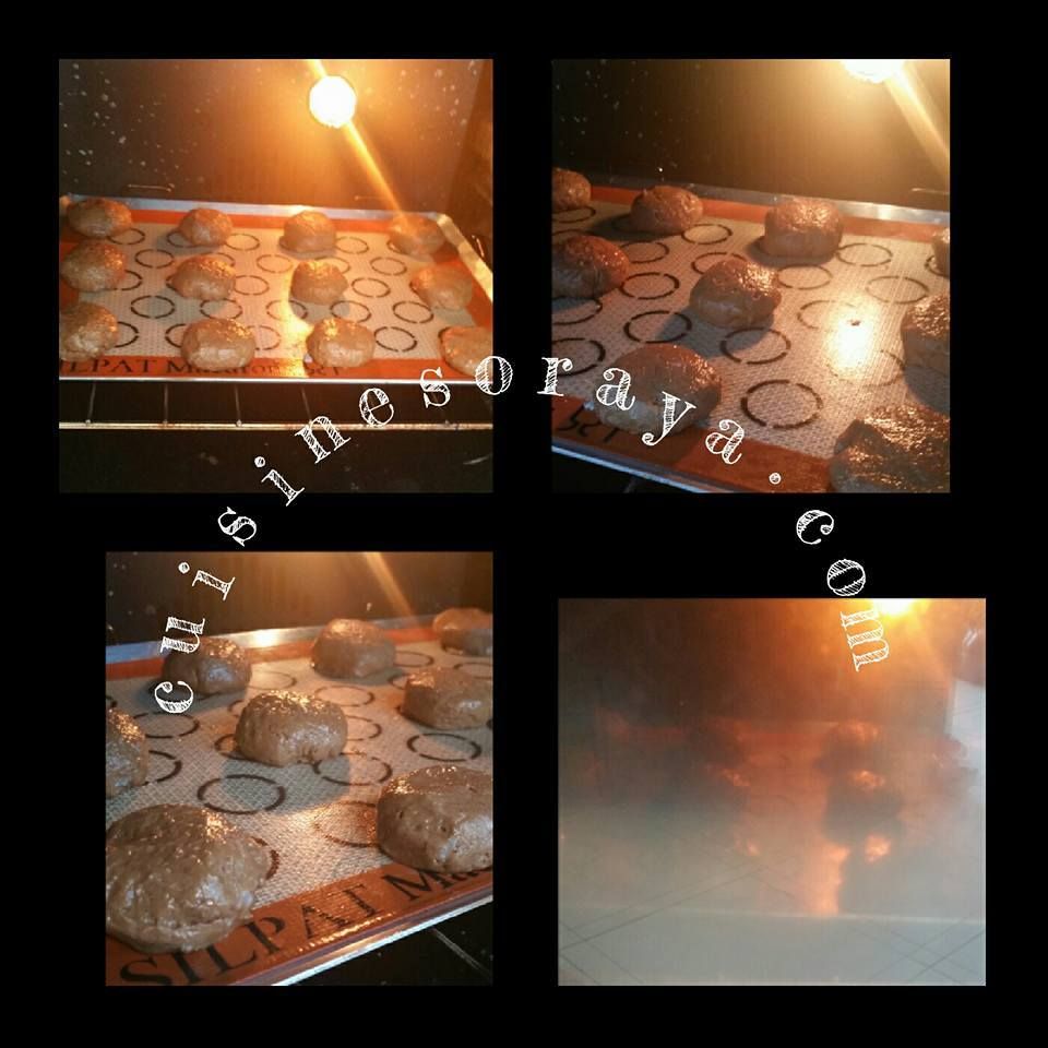 Biscuits chocolat au coeur noix de coco