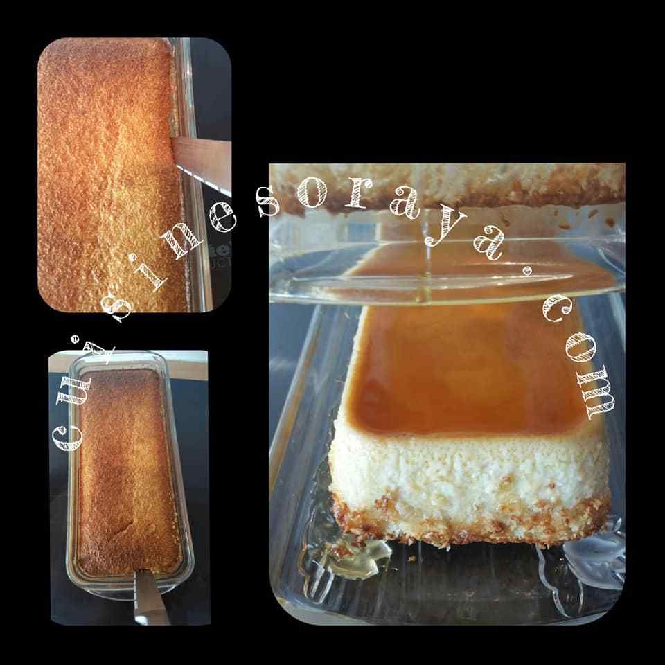 Flan caramel lait concentré et noix de coco