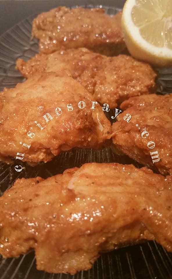 Filets de poissons à l'indienne