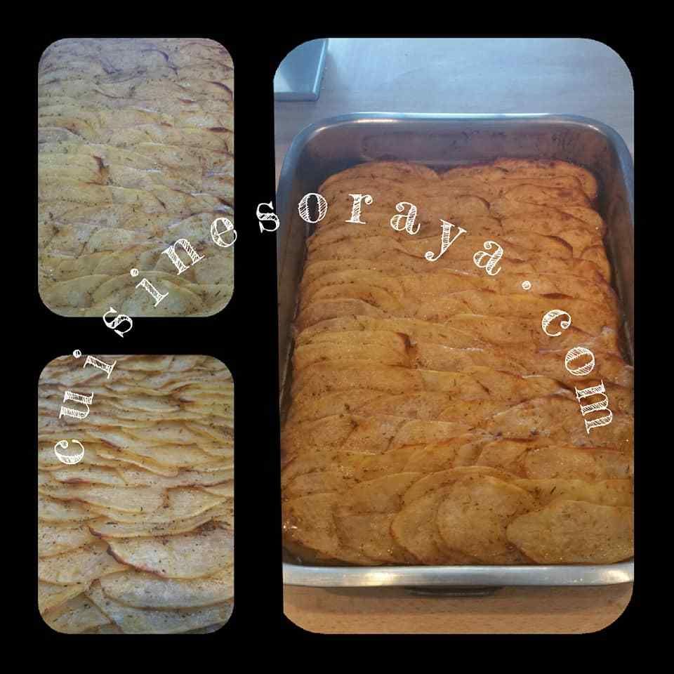 Gratin Kofta et pomme de terre