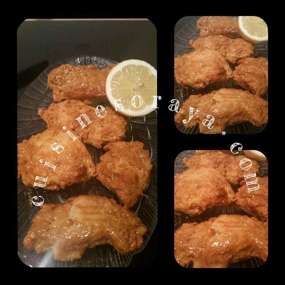 Filets de poissons à l'indienne