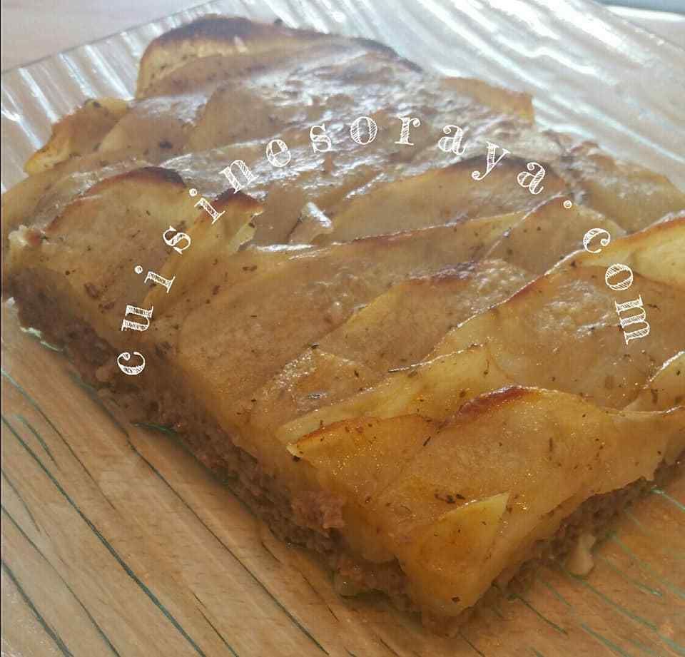 Gratin Kofta et pomme de terre