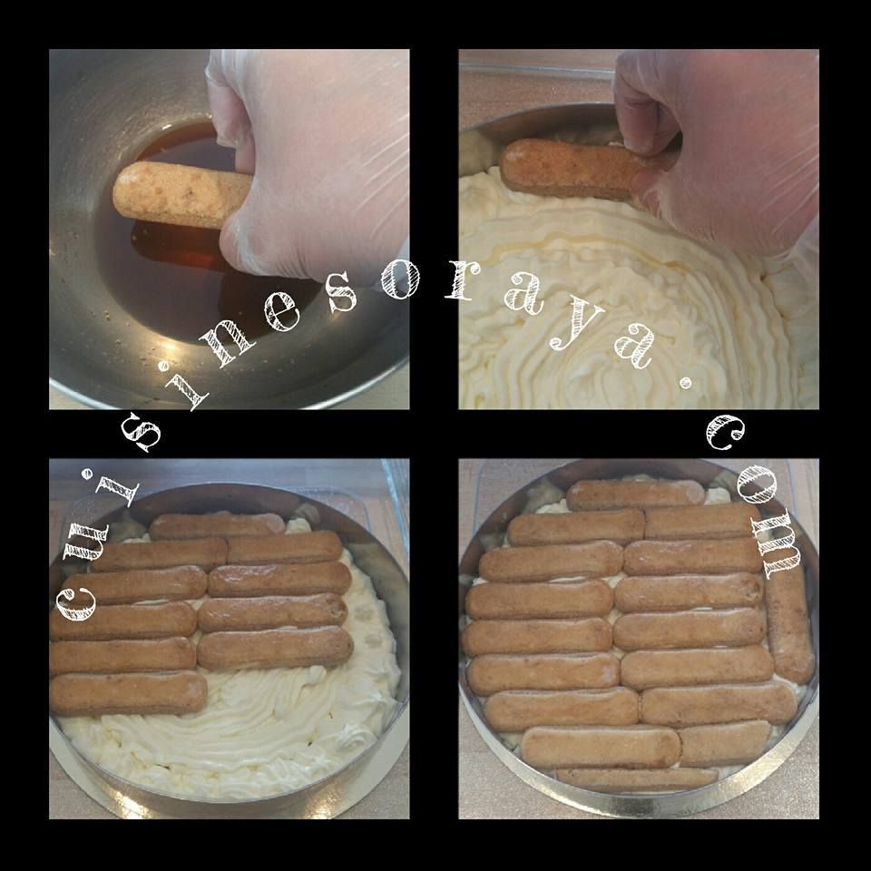 Tiramisu façon entremets