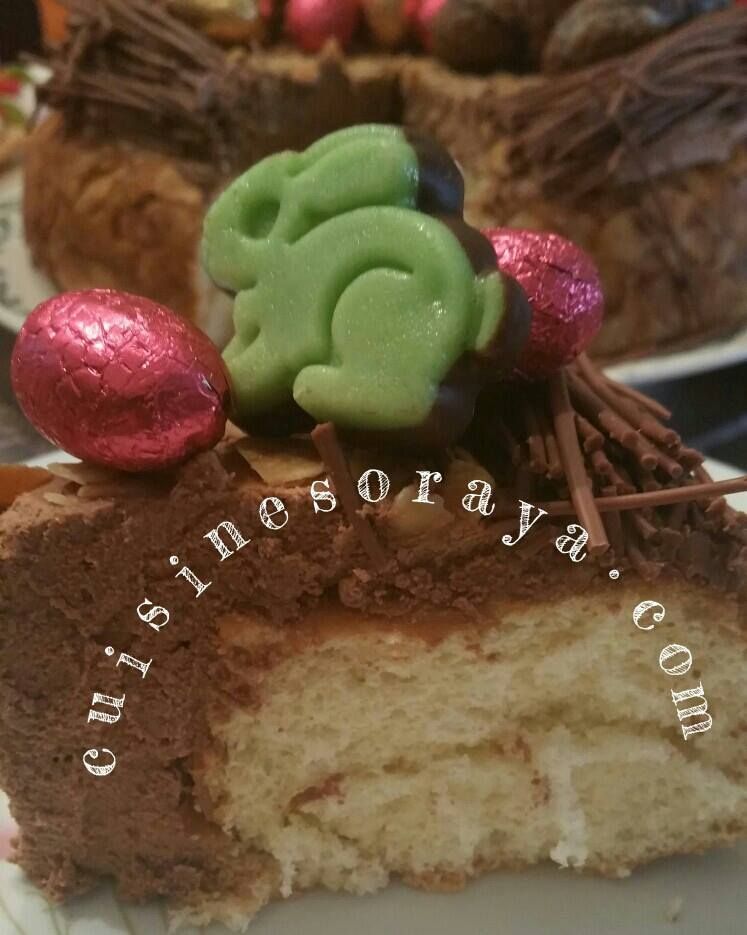 Gâteau Nid sans beurre