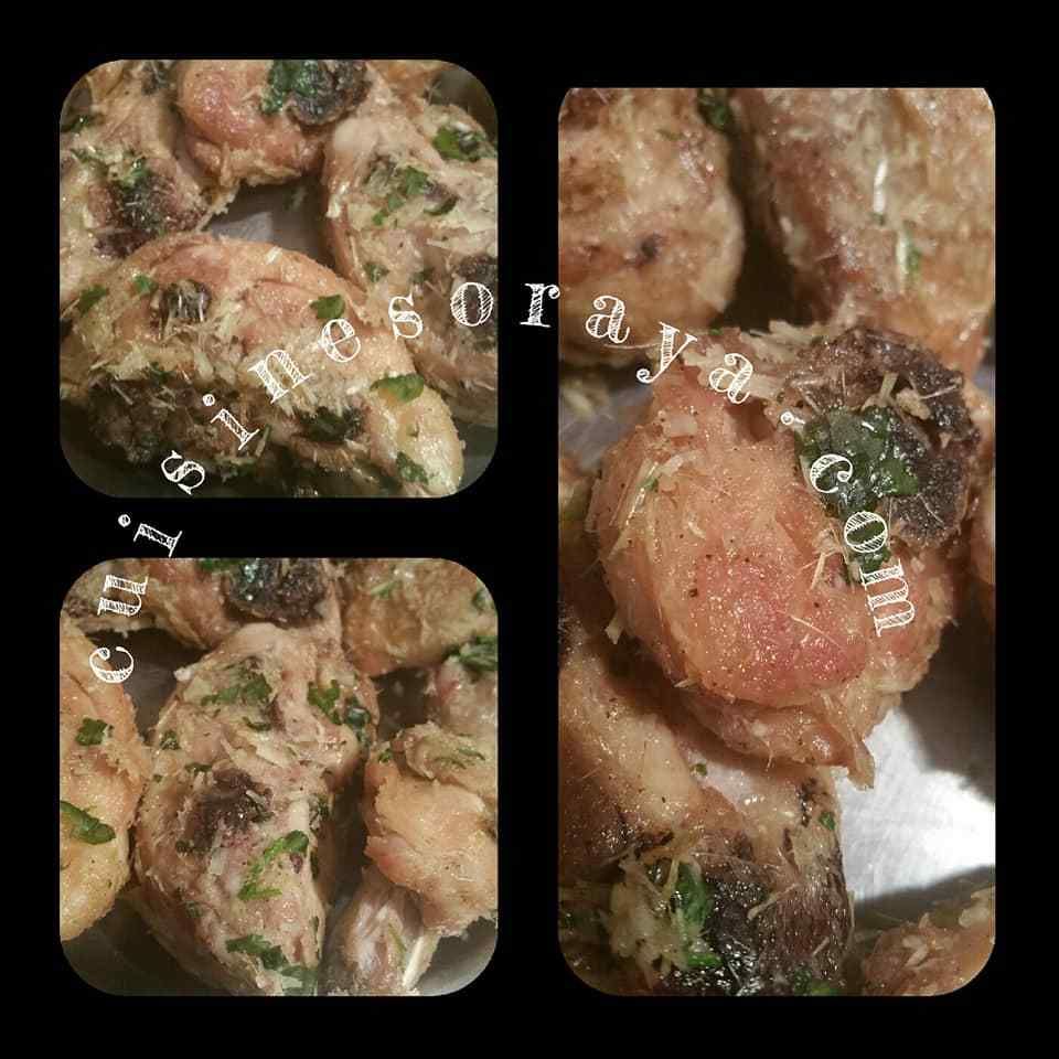 Poulet frit à la citronnelle