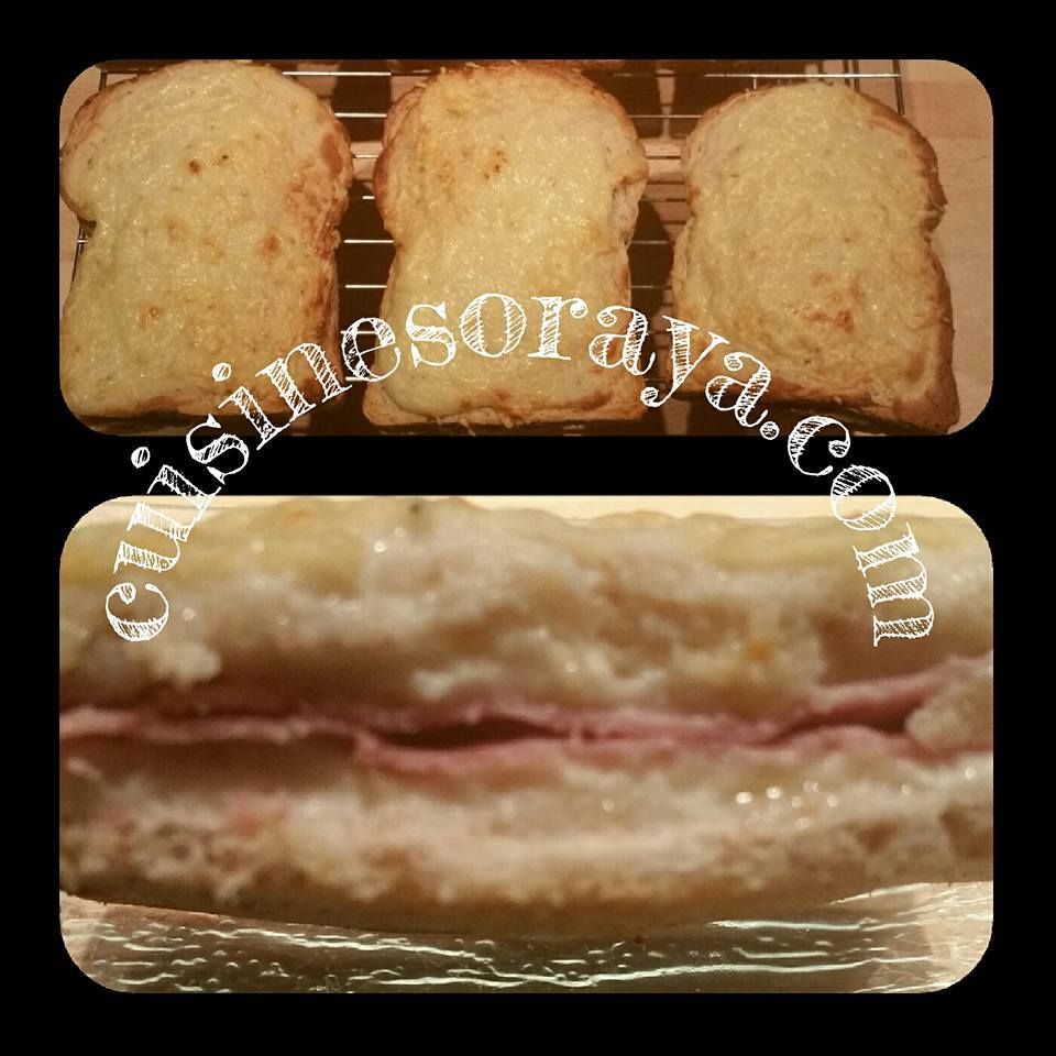 Croque-monsieur béchamel au four
