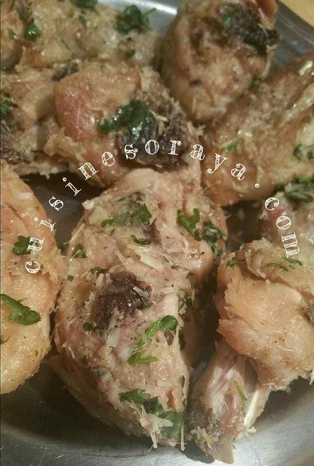 Poulet frit à la citronnelle