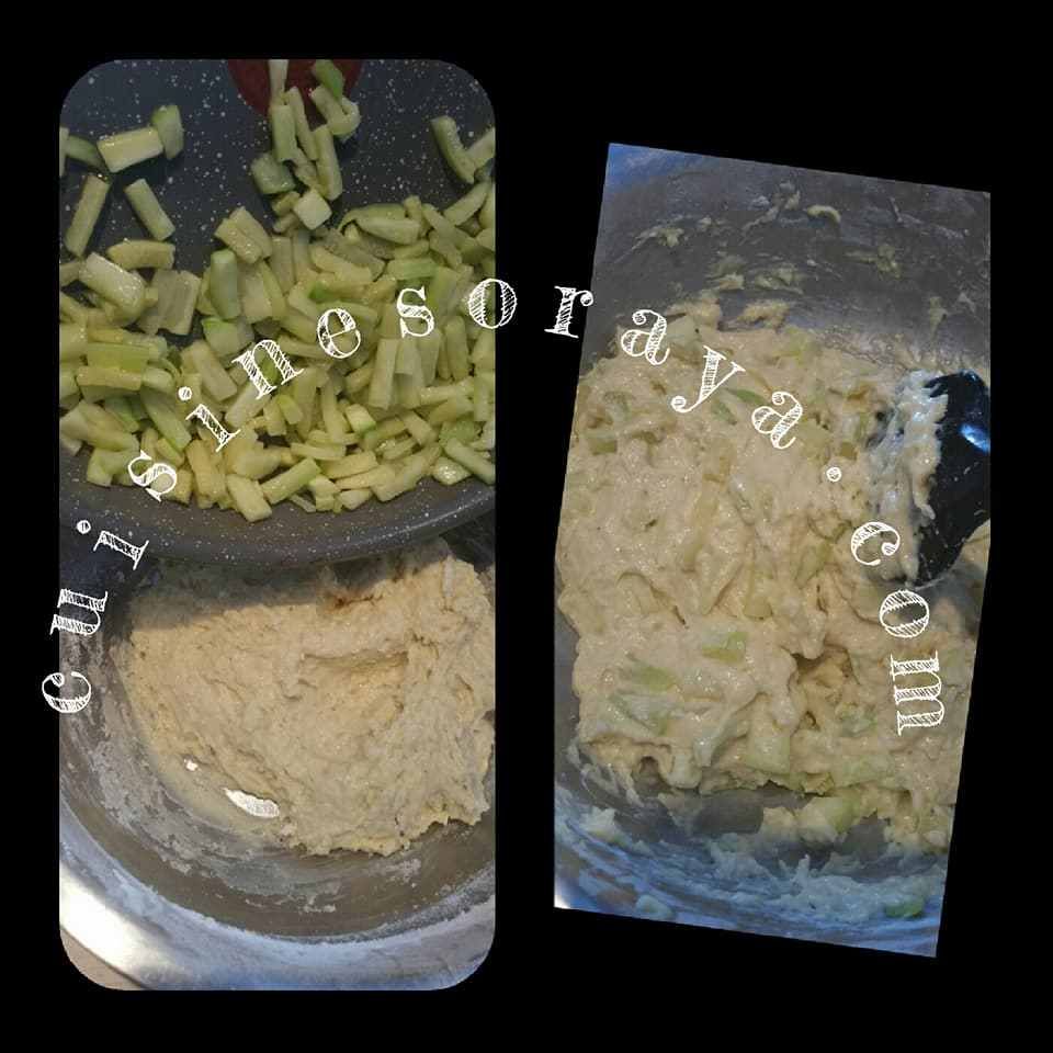 Cake aux courgettes et au parmesan