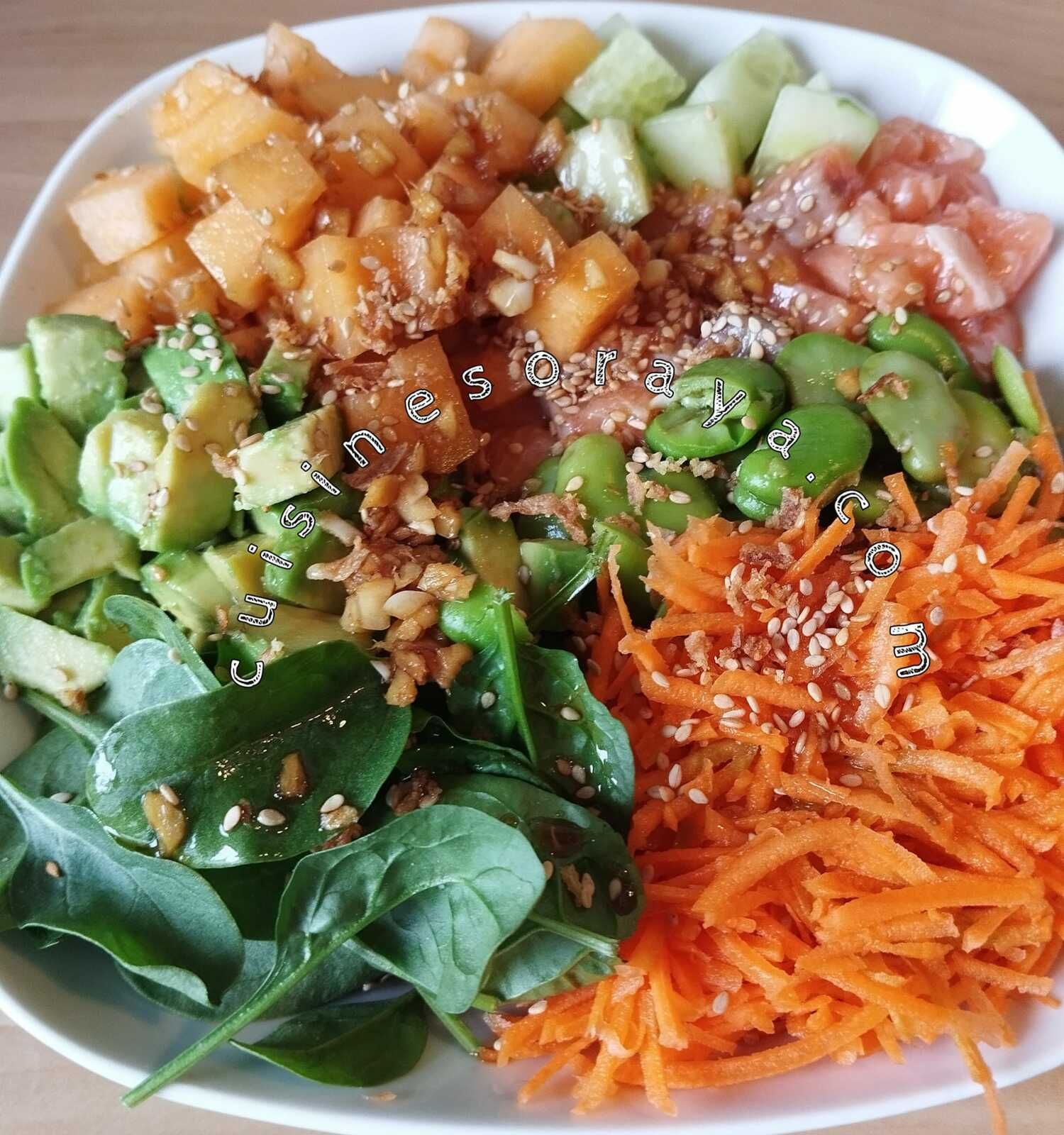 Poke Bowl au saumon