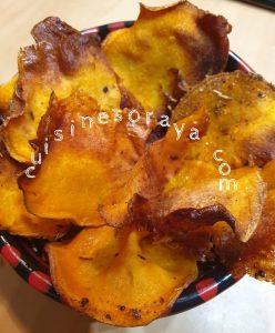 Chips de patate douce
