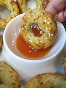 Donut de pommes de terre au four