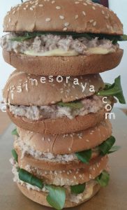 Hamburger au thon express