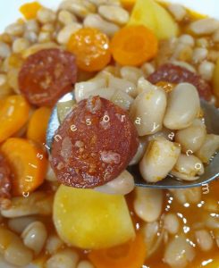 Haricots blancs au chorizo