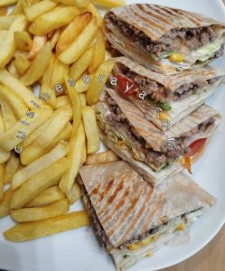 Galettes farcies façon burger