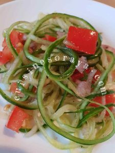 Nouilles de concombre