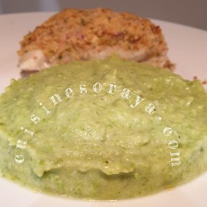 Purée de haricots vert