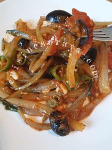 Spaghettis de côte blettes à l&rsquo;italienne