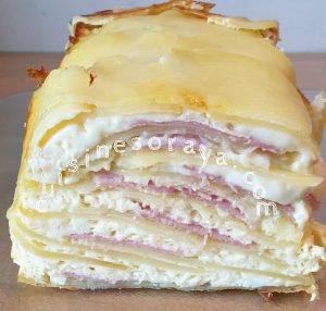 Cake pommes de terre façon raclette