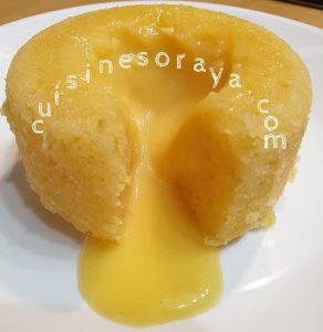 Coulant ou mi-cuit au citron