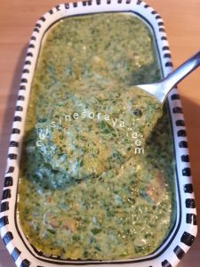 Epinards à l&rsquo;indienne – Palak Paneer