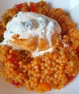 Petits plombs au poisson et sa sauce ciboulette et câpres