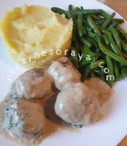 Boulette à la suédoise (sans beurre)