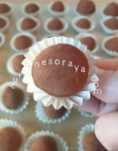 Truffes tiramisu coeur chocolat
