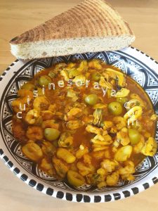 Tajine aux fruits de mer