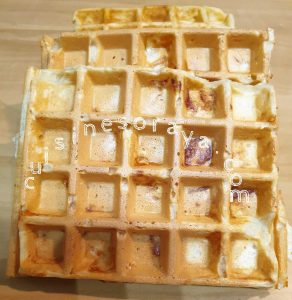 Gaufre chorizo chèvre