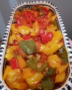 Makbouba – Salade tomates et poivrons confits