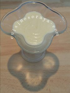 Mousse au citron et au fromage blanc
