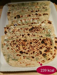 Gözleme à la viande et fromage
