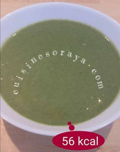 Soupe aux épinards