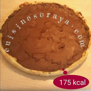 Flan poires craquant chocolat