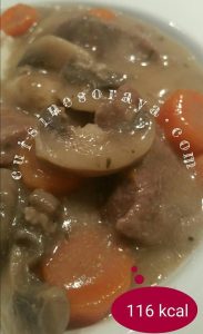 Boeuf carottes et champignons